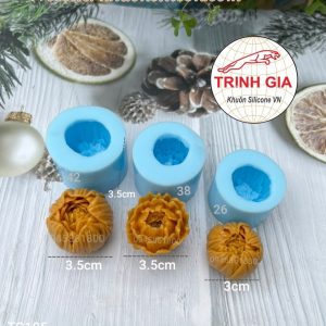 khuôn rau câu silicone hoa Ú Ụ