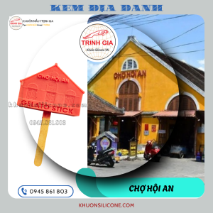 khuôn kem địa danh Chợ Hội An