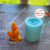 khuôn silicone xương rồng m1